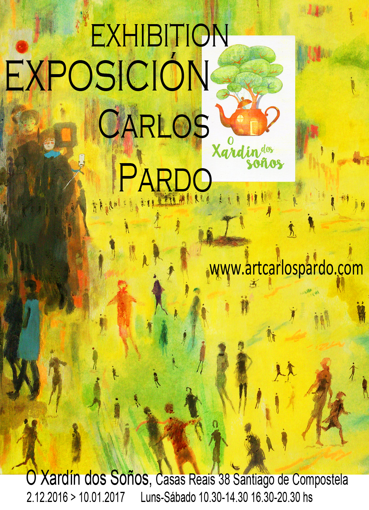 Poster Nueva Exposición Carlos Pardo 2016