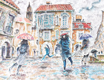 suddenly the rain www.ArtCarlosPardo.com